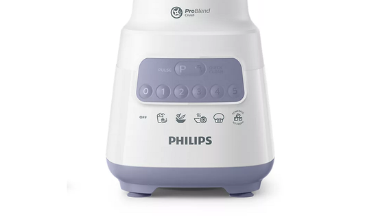 Máy xay sinh tố Philips HR2222/00 được trang bị 5 tốc độ xay